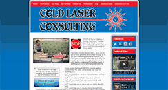 Desktop Screenshot of coldlaserconsulting.com